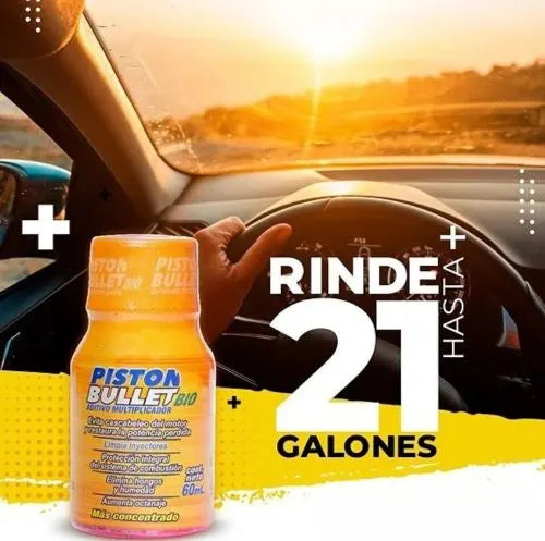 Aditivo Piston Bullet Bio 60ml X3 Und