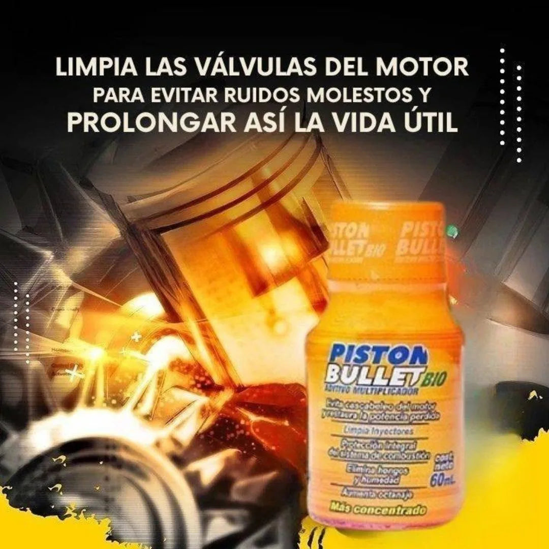 Aditivo Piston Bullet Bio 60ml X3 Und